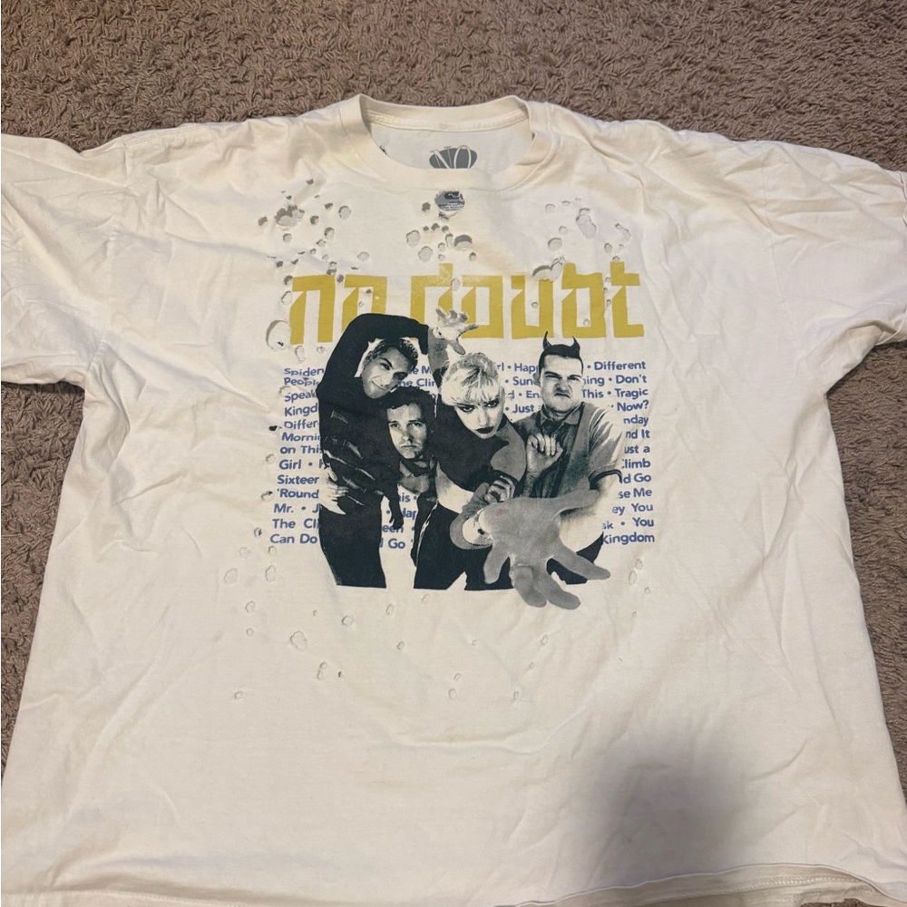 Urban Outfitters No Doubt Graphic Tee in White